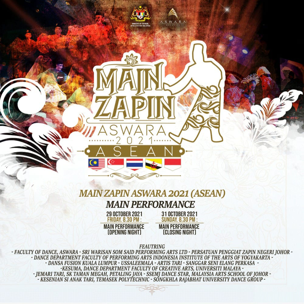 Main Zapin Aswara 2021 (ASEAN) poster